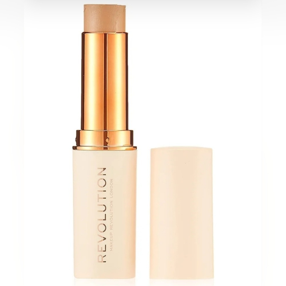 New makeup revolution fast base‎ stick foundation color F12
